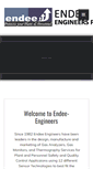 Mobile Screenshot of endee-engineers.com