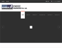 Tablet Screenshot of endee-engineers.com